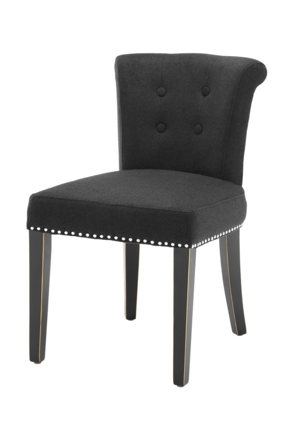 Black Cashmere Dining Chair | Eichholtz Key Largo