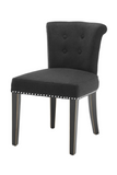 Black Cashmere Dining Chair | Eichholtz Key Largo