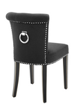 Black Cashmere Dining Chair | Eichholtz Key Largo