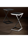 Black Glass Side Table | Eichholtz Cross