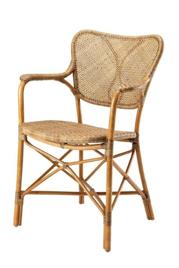 Handwoven Rattan Dining Armchair | Eichholtz Colony