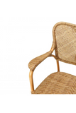 Handwoven Rattan Dining Armchair | Eichholtz Colony