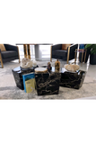 Black Marble Coffee Table Set (3) | Eichholtz Prudential