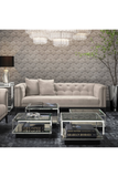 Pebble Gray Sofa | Eichholtz Cesare