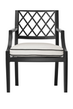 Black Outdoor Dining Armchair | Eichholtz Paladium