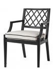 Black Outdoor Dining Armchair | Eichholtz Paladium