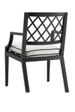 Black Outdoor Dining Armchair | Eichholtz Paladium