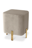 Mid-Century Modern Velvet Stool | Eichholtz Burnett