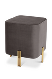 Mid-Century Modern Velvet Stool | Eichholtz Burnett