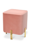 Mid-Century Modern Velvet Stool | Eichholtz Burnett