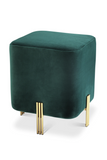 Mid-Century Modern Velvet Stool | Eichholtz Burnett