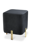 Mid-Century Modern Velvet Stool | Eichholtz Burnett