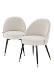 Bouclé Dining Chair Set Of 2 | Eichholtz Cooper