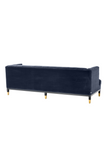 Blue Velvet Tufted Sofa | Eichholtz Castelle