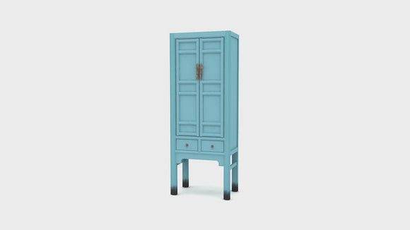 Turquoise Pine Cabinet | Tikamoon Sui