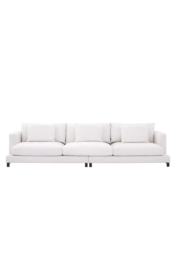 White 3-Seater Sofa | Eichholtz Burbury