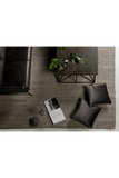 Black Leather Sofa | Andrew Martin Vanessa