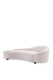 White Contemporary Curved Sofa | Eichholtz Rivolo