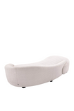 White Contemporary Curved Sofa | Eichholtz Rivolo