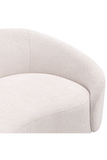 White Contemporary Curved Sofa | Eichholtz Rivolo