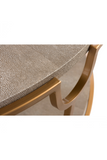 Cream Shagreen with Undershelf Coffee Table | Andrew Martin Katia