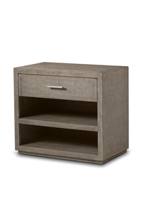 Gray Ash Single Drawer Nightstand | Andrew Martin Raffles