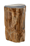 Hand-Polished Petrified Wood Stool | Andrew Martin Log