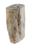 Hand-Polished Petrified Wood Stool | Andrew Martin Log