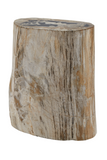 Hand-Polished Petrified Wood Stool | Andrew Martin Log