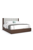 Brown Classic California King Bed | Caracole Inner Passion