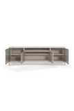 Silver Modern Media Cabinet | Caracole Full of Charm