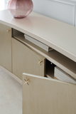 Silver Modern Media Cabinet | Caracole Full of Charm