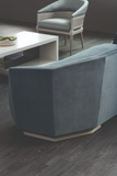 Dark Blue Modern Sofa | Caracole Expressions