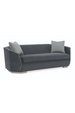 Dark Blue Modern Sofa | Caracole Expressions