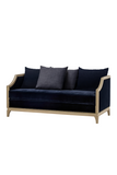 Classic Blue Love Seat | Andrew Martin Henry