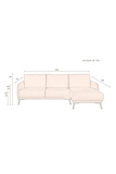 Upholstered Classic Sofa | Dutchbone Harper