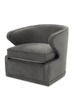 Dark Gray Swivel Chair | Eichholtz Dorset