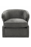 Dark Gray Swivel Chair | Eichholtz Dorset