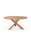 Solid Teak Outdoor Dining Table | Ethnicraft Circle