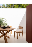 Solid Teak Outdoor Dining Table | Ethnicraft Circle