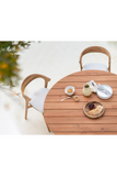 Solid Teak Outdoor Dining Table | Ethnicraft Circle