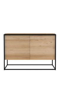 2-Door Wooden Sideboard | Ethnicraft Monolit