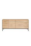 Modern Varnished Oak Sideboard | Ethnicraft Whitebird