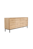 Modern Varnished Oak Sideboard | Ethnicraft Whitebird