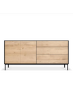 Varnished Oak Sideboard | Ethnicraft Blackbird