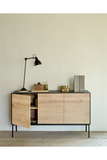 Varnished Oak Sideboard | Ethnicraft Blackbird