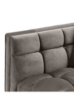 Gray Biscuit-Tufted Lounge Sofa | Eichholtz Sienna L