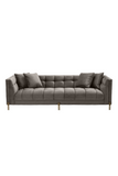 Gray Biscuit-Tufted Sofa | Eichholtz Sienna