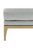 Gray Upholstery Fluted Back Chair | Andrew Martin Ava