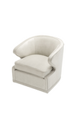 Gray Velvet Swivel Chair | Eichholtz Dorset